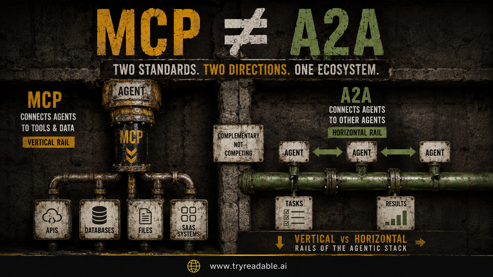 MCP A2A are different
